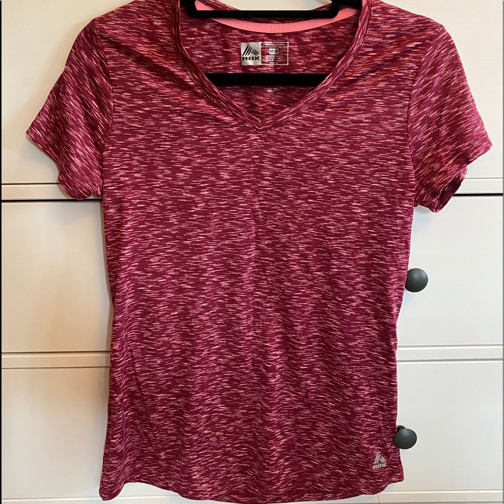 Women’s workout t-shirt.